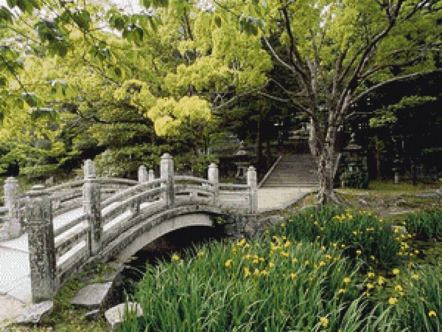 Мостик - природа - предпросмотр