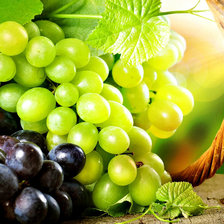 Схема вышивки «Виноград»