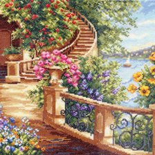 Схема вышивки «Дом»