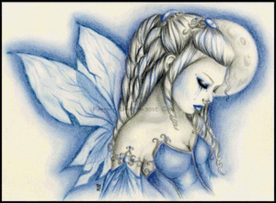 фея льда - фея, фэнтези - предпросмотр