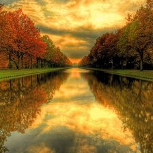 Схема вышивки «осень»