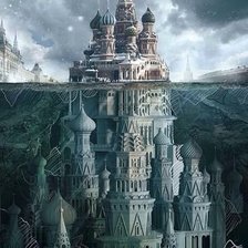 Схема вышивки «храм»