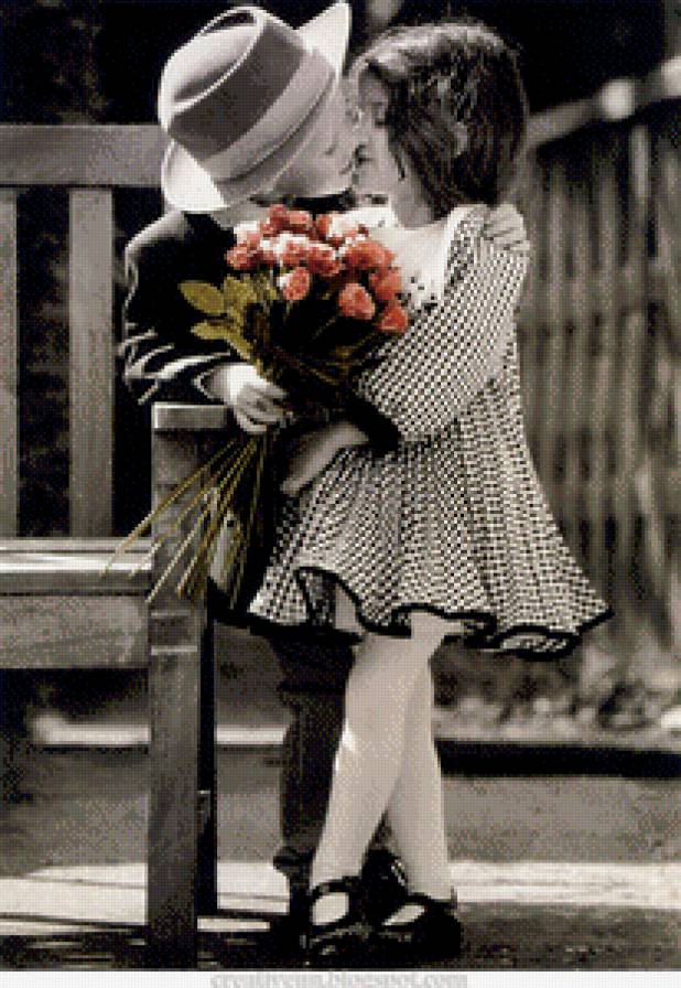 романтика - дети ретро романтика любовь - предпросмотр