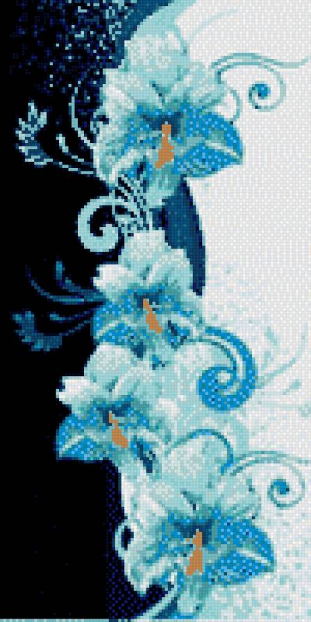 панель лилии - предпросмотр