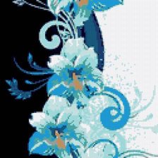 панель лилии