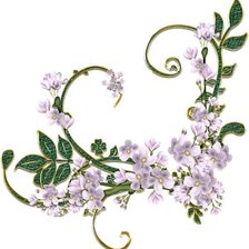 Схема вышивки «виньетка»