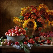 Схема вышивки «дары природы»