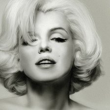 Схема вышивки «Мерилин»