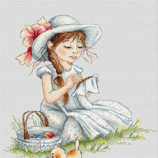 Схема вышивки «Повышивать.»