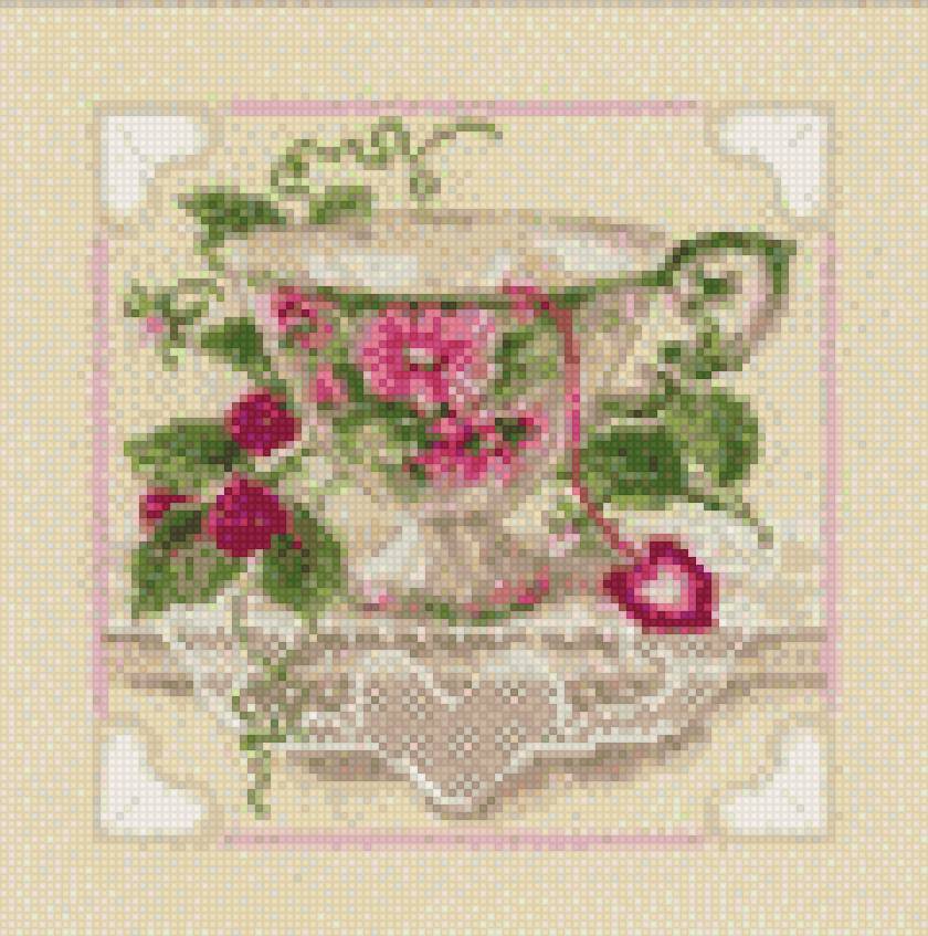 Кружечка - красивая кружка, натюрморт. - предпросмотр