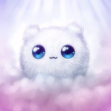 Схема вышивки «пушистик»