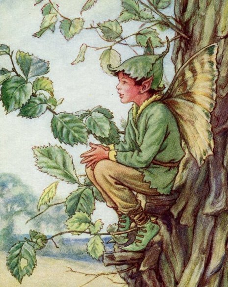 Эльф Вяза - дети, эльфы - оригинал