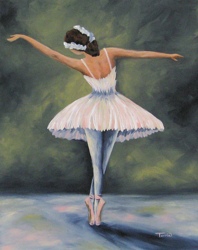 Балерина - люди - оригинал