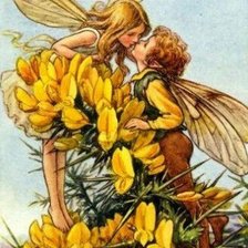 Схема вышивки «Фея и эльф»