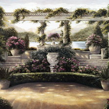 Схема вышивки «сад»