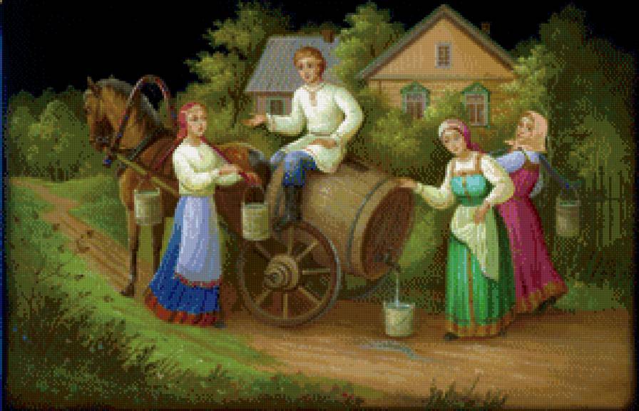 водовоз - русские мотивы - предпросмотр