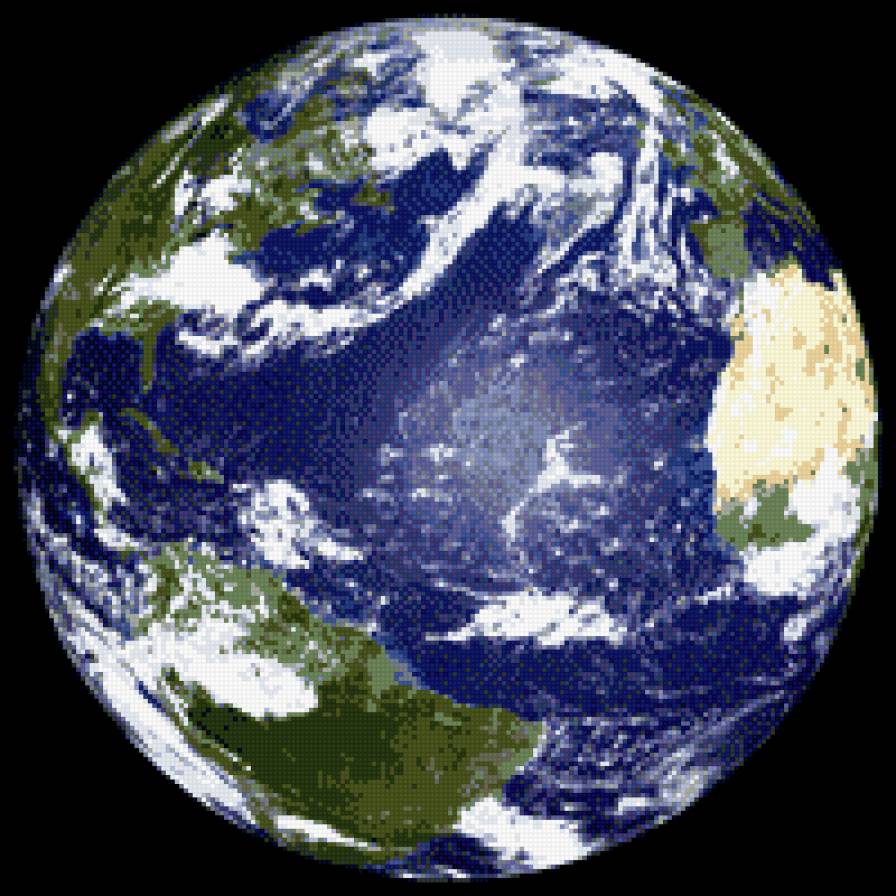 Земля - космос, земля, планета - предпросмотр