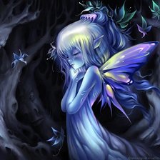 Схема вышивки «...)»