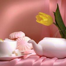 Схема вышивки «Розовый атлас»