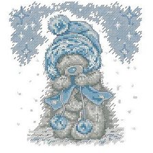 Схема вышивки «миша»