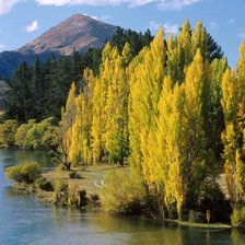 Схема вышивки «пейзаж»