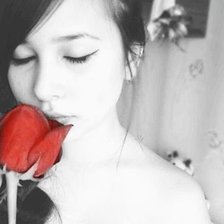 Схема вышивки «красавица»