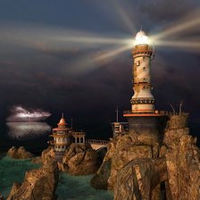 Схема вышивки «Закат»