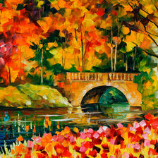 Схема вышивки «осенние краски»