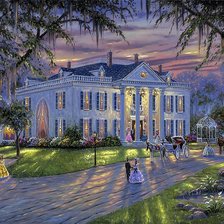 Схема вышивки «перед балом»