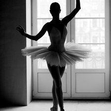 Схема вышивки «балет»