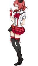 Схема вышивки «Маки Нишикино»