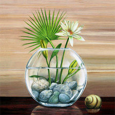 Схема вышивки «лотос»