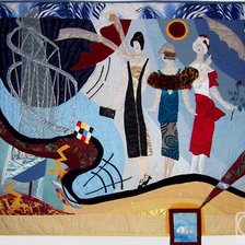 Схема вышивки «Модницы»