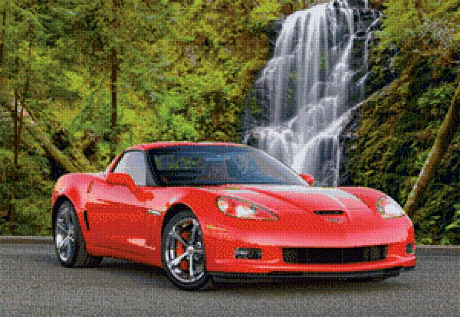 машинка - картина, авто, машины, машина, пейзаж - предпросмотр