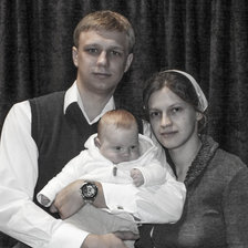 Схема вышивки «семья моя»