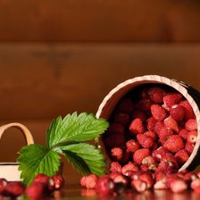 Схема вышивки «Земляника»