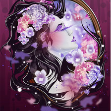 Схема вышивки «портрет»