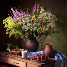 Схема вышивки «июнь»