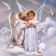 Схема вышивки «Ангели»