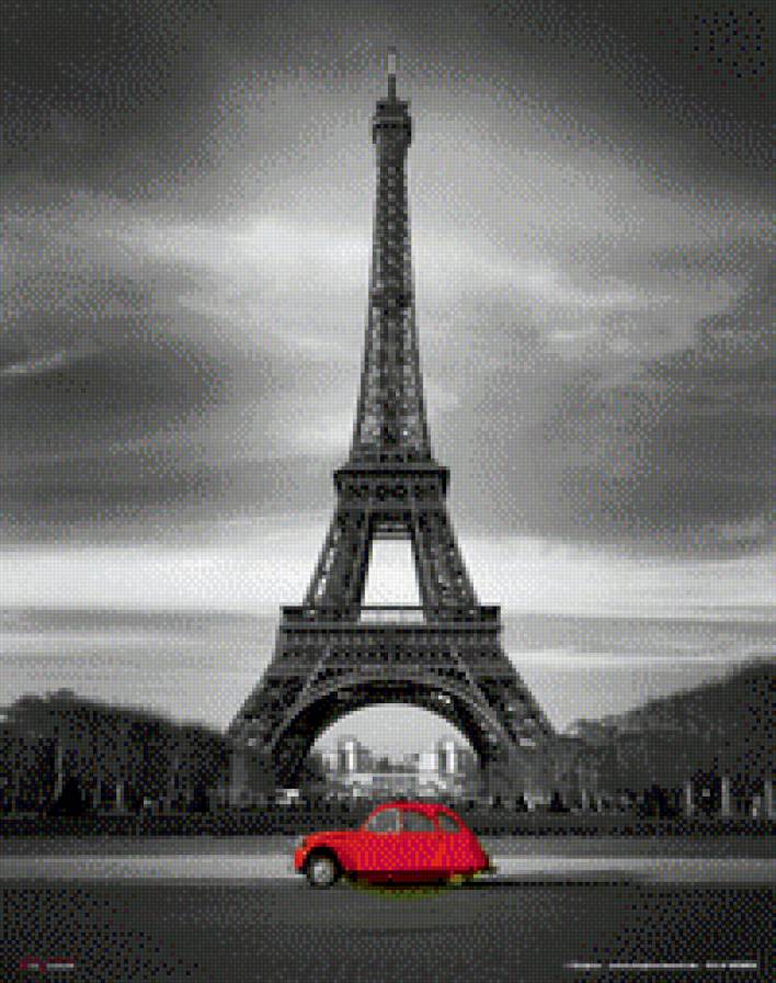 париж - черное, красное, париж - предпросмотр