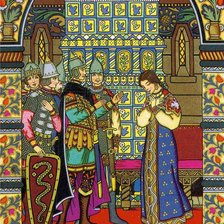 Схема вышивки «Сказка о мертвой царевне»