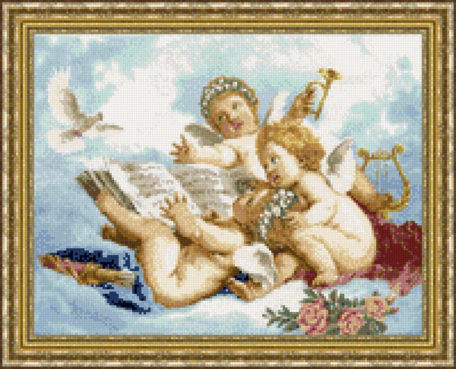 Ангелочки - ангелы - предпросмотр