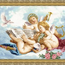 Схема вышивки «Ангелочки»