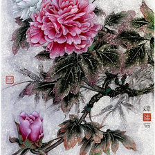 Схема вышивки «цветы»