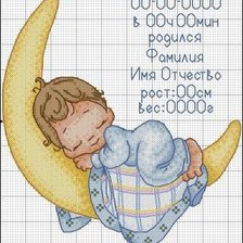 Схема вышивки «метрика»