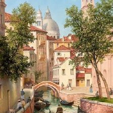 Схема вышивки «Венеция»