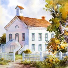 Схема вышивки «Акварели Roland Lee (Роланд Ли) №1»