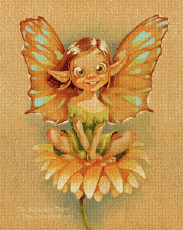 Рыжуля - цветы, дети, феи, эльфы - предпросмотр