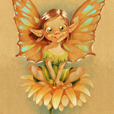 Схема вышивки «Рыжуля»