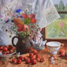 Лето на столе